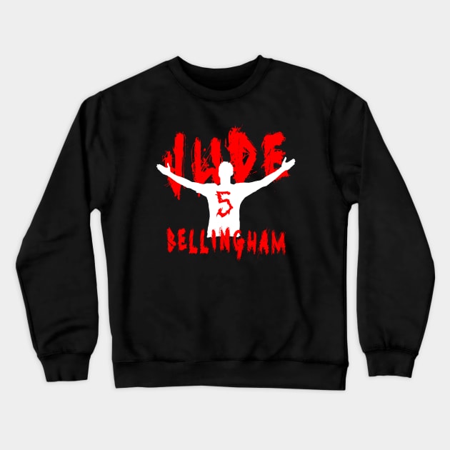 Jude Bellingham Crewneck Sweatshirt by Sri Artyu